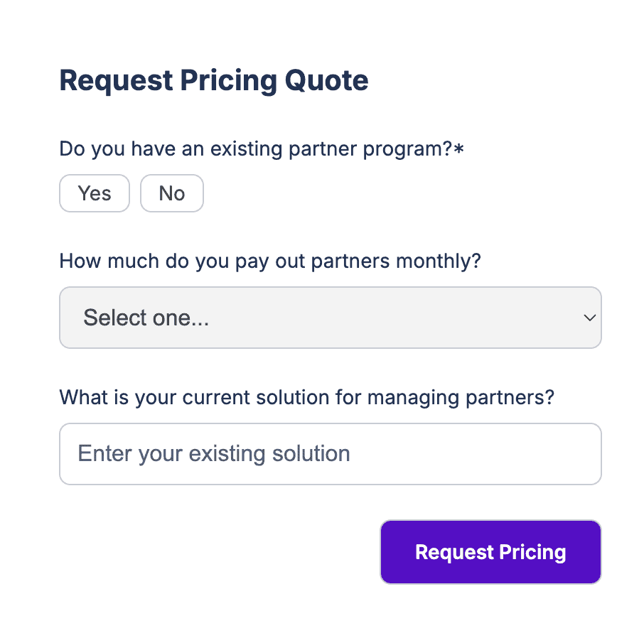 Affiliate Tracking Software